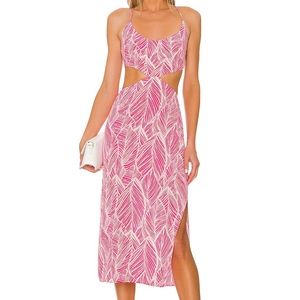 NEW, NEVER WORN - LOVERS AND FRIENDS PINK DRESS